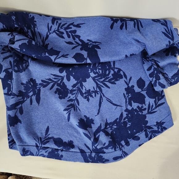 Chicos Womens Top Medium Floral Pullover Crewneck Lightweight 3/4 Sleeve Casual - Picture 9 of 10